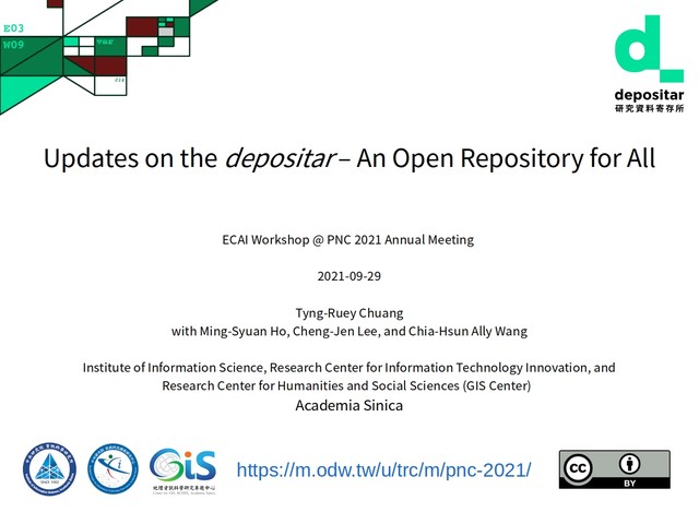 Image for Updates on the depositar – An Open Repository for All